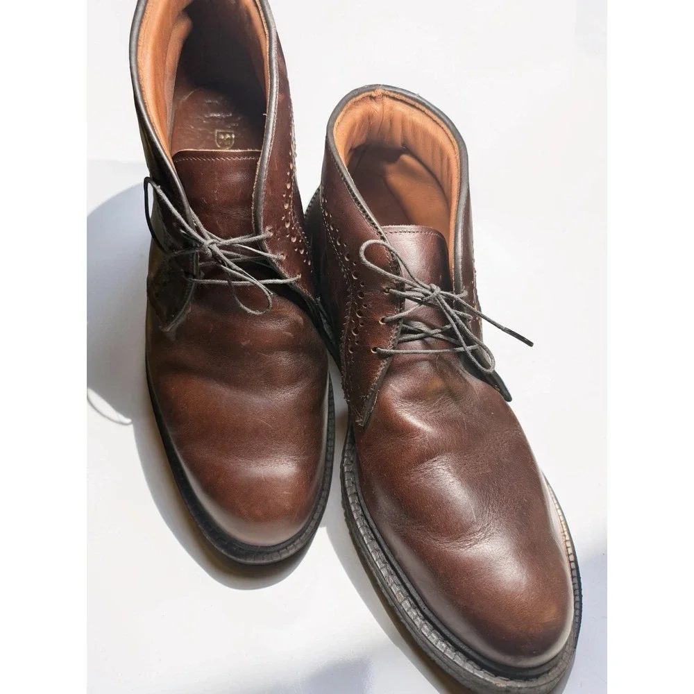 Allen Edmonds Bellevue Chukka Boots in Brown Men's Size 11.5 EUC